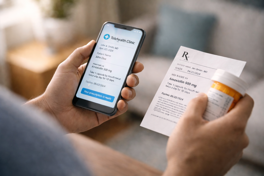 How to get a prescription online safely