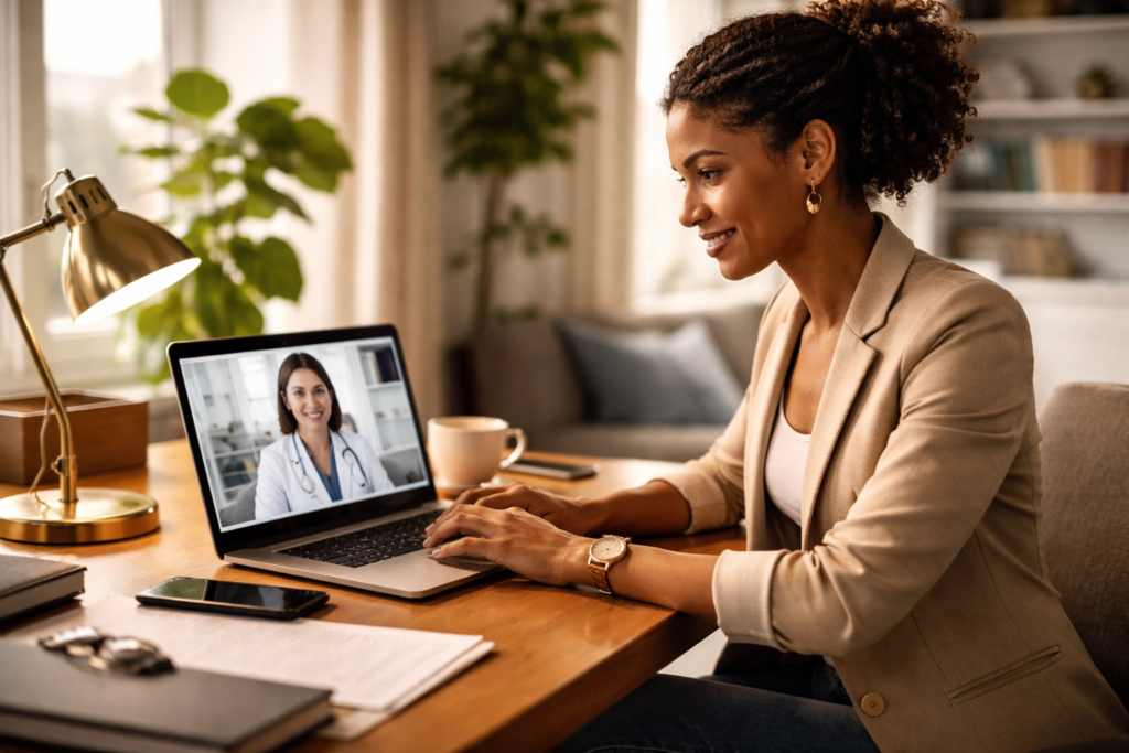 Telemedicine for Busy Professionals- How It Saves Time